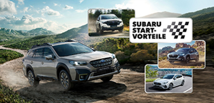Die Subaru Startvorteile.